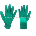 Interlock liner with latex gloves